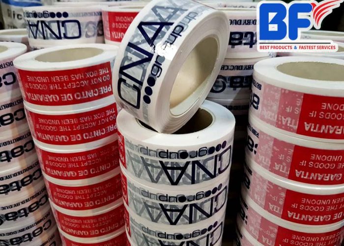 Băng dính in logo BF Việt Nam